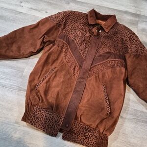 Avanti Brown Suede Jacket